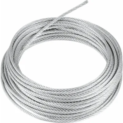Cable de Retenida / 3/16" / 300 m (984.3 ft) / 1294 kg Ruptura / 1x7 Hilos / Galvanizado Clase A
