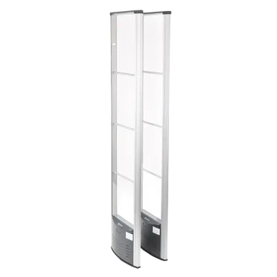 Arcos EAS / 8.2 MHz / RX/TX / Alcance 1.8 m (5.9 ft) / Alarma 100 dB / Aluminio y Acrílico
