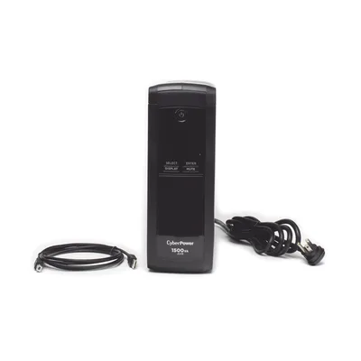 UPS Línea Interactiva / 1500 VA / 900 W / 12 Tomas NEMA 5-15R / 6 con Respaldo / Pantalla LCD / AVR / Supresión 1500 J