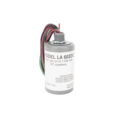 Protector de Descargas Atmosféricas / Sistemas Fotovoltaicos DC / 0-1100 Vcc / Tiempo de Respuesta 5 ns / Varistor de Óxido de Silicio / Instalación Externa