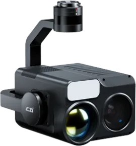 Cámara Dual / Zoom Óptico 25x / Sensor Térmico 1K / Telémetro Láser 2 km / Compatible DJI M350/M400
