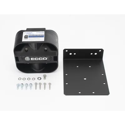 Bocina Compacta de Uso Rudo / 100 Watts / 11 Ohms / Montaje Universal / SAE J1849 / California Title 13