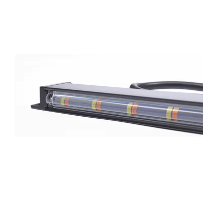 Barra de Luz LED Perimetral / 24 Pulgadas / Dual Color Ámbar/Claro / 12 Vcc / IP67 / 32 Modos Flash / SAE Clase III