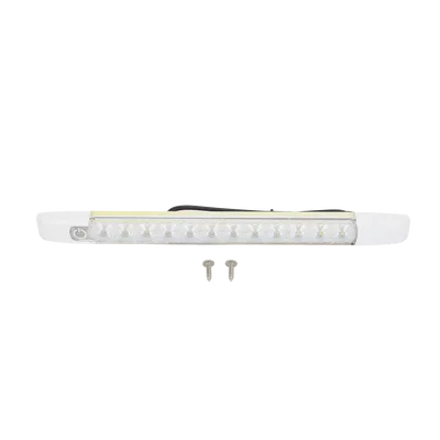 Luz Auxiliar LED / 12 LED / 360 Lúmenes / Montaje Superficial / 12-24 VCD / IP67