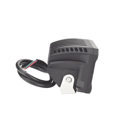 Luz de Trabajo LED / 4950 Lúmenes / 9 LEDs 10W / 12-24 VCD / IP67 / Soporte Articulado Acero Inoxidable