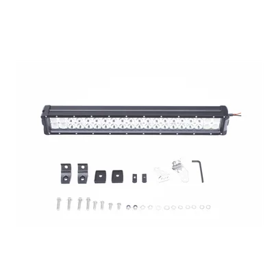 Barra de Luz LED de Trabajo / 20 LED / 4750 Lúmenes / 25 Pulgadas / IP67 / 12-24 V CC / Haz Inundación/Punto