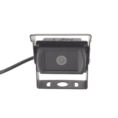 Cámara de Reversa con Monitor / Detección IA de Peatones y Vehículos / HD 720p / IR 18 LED / Expandible a 2 Cámaras / Monitor Táctil