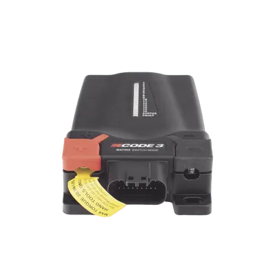 Nodo de Interfaz para Sistema de Control de Luces de Emergencia / Compatible con Matrix / Integración Vehicular