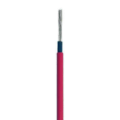 Cable Fotovoltaico / 6 mm² (10 AWG) / 2000V / Rojo / Rollo 25 m (82 ft) / UL 4703 y TUV / -40°C a 120°C