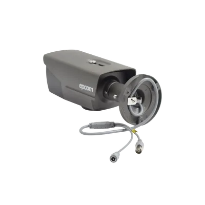 Bullet TURBO 1080p / CLIMAS EXTREMOS / Lente Mot. 2.8 a 12 mm / IR EXIR Inteligente 40 mts / Exterior IP66 / Híbrida / WDR Real 120 dB
