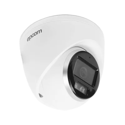 Turret TURBOHD 3K (5 Megapixel) / Lente 3.6 mm / Micrófono Integrado / Imagen a Color 24/7 (ColorVu) / 40 mts Luz Blanca / Exterior IP67 / dWDR / 4 Tecnologías