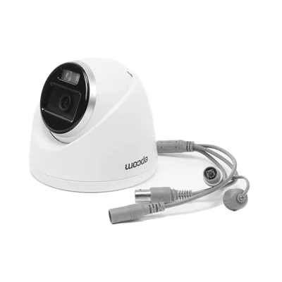 Turret TURBOHD 3K (5 Megapixel) / Lente 3.6 mm / Micrófono Integrado / Imagen a Color 24/7 (ColorVu) / 40 mts Luz Blanca / Exterior IP67 / dWDR / 4 Tecnologías