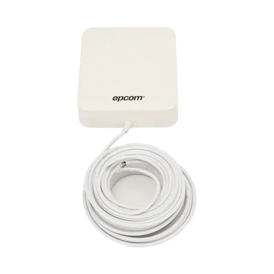 Kit PLUS de Amplificador de Señal Celular 5G / Penta Banda / Soporta 2G, 3G, 4G y 5G / Compatible con TELCEL, AT&T, MOVISTAR y OMV / Cobertura hasta 250 m2 / Incluye Antenas, Jumpers coaxiales y másti