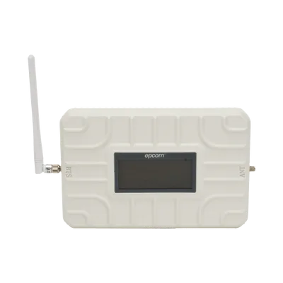 Kit PLUS de Amplificador de Señal Celular 5G / Penta Banda / Soporta 2G, 3G, 4G y 5G / Compatible con TELCEL, AT&T, MOVISTAR y OMV / Cobertura hasta 250 m2 / Incluye Antenas, Jumpers coaxiales y másti