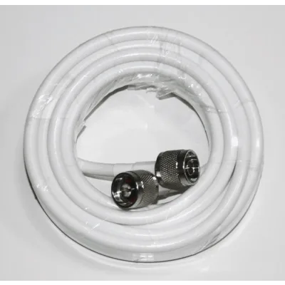 Jumper Coaxial / Conectores N Macho / 6 m (19.69 ft) / Blindaje >90 dB / 50 Ohm / LMR300 Equivalente