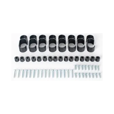 Soporte de Escritorio Articulado / 4 Monitores 13 a 27" / Carga 15 kg (33 lbs) por Pantalla / VESA 75x75 y 100x100 / Acero / Giro ±30°