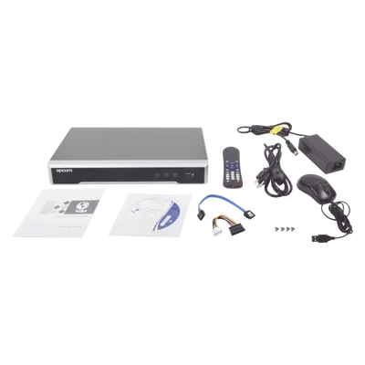 DVR 8 Canales 4K TurboHD (Con Firmware) / 8 Megapixel / 1 Bahía de Disco Duro / 4 Canales de Audio / 8 Entradas de alarma / Videoanálisis