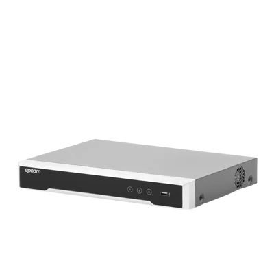 DVR 8 Canales 4K TurboHD + 8 Canales IP/ 8 Megapixel / Acusense / Audio por Coaxitron/ 1 Bahía de Disco Duro / 4 canales de audio / 8 Entradas de Alarma / 4 Salida de Alarma / H.265+