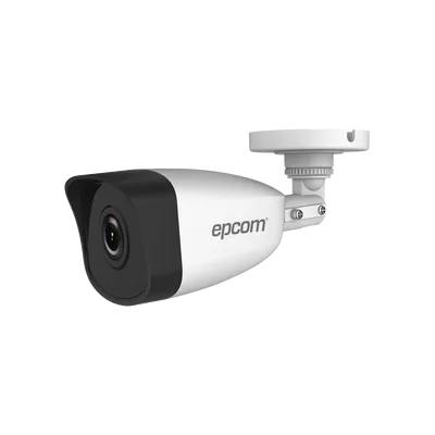 Cámara Bala IP / 2 Megapixel / Lente 2.8 mm / IR EXIR 30 m (98.4 ft) / IP67 / PoE / dWDR / H.265
