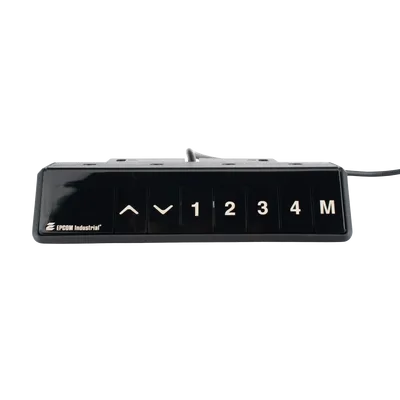 Control para Escritorio de Altura Ajustable / Memoria 4 Posiciones / Elevación 38 mm/s / Rango 600 a 1250 mm (2 a 4.1 ft) / Sensor Anticolisión / Certificaciones CE, UL, cUL, SAA, BIFMA