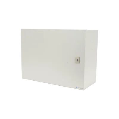 Gabinete Exterior / Acero Galvanizado / 360 x 208 x 505 mm / Montaje en Poste / Protección Solar Autónoma