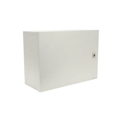 Gabinete Exterior / Acero Galvanizado / 360 x 208 x 505 mm / Montaje en Poste / Protección Solar Autónoma