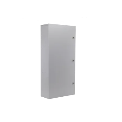 Gabinete Exterior / Acero Galvanizado / 3 Baterías / Montaje en Poste / 1050x208x505 mm / 16.14 kg / IP para Energía Solar