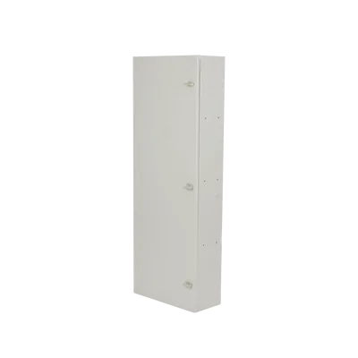 Gabinete para Baterías / Acero Galvanizado / 4 Unidades / Montaje en Poste / Exterior / 1050 mm (3.44 ft) de Altura