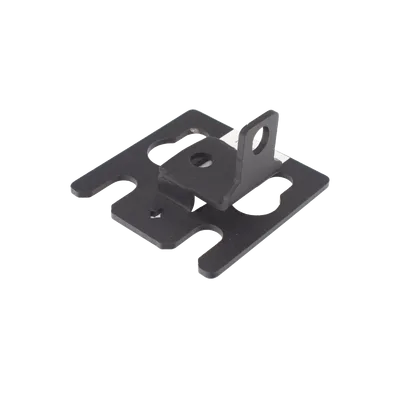 Placa Adaptadora para Panel LED / Compatible 20 x 20.5 mm / Acero / 64 x 64 x 2 mm / Orificios Ø10.3 mm / Separación 40 mm