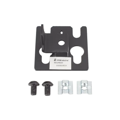 Placa Adaptadora para Panel LED / Compatible 20 x 20.5 mm / Acero / 64 x 64 x 2 mm / Orificios Ø10.3 mm / Separación 40 mm