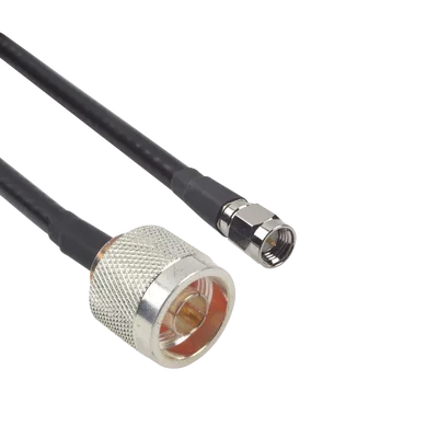 Cable coaxial ultra flexible / LMR-240UF / 91 cm (2.99 ft) / N Macho a SMA Macho / RG-8/U