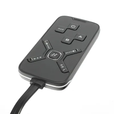 Sirena Vehicular de 100W de Potencia, Con Controlador Unimando Para Tonos, 2 Salidas Auxiliares y Microfono