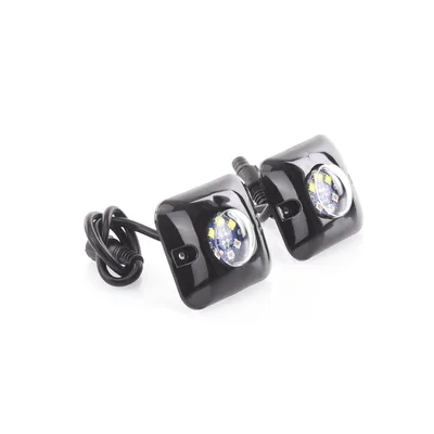 Estrobos Ocultos LED / 12 LEDs / 12 Patrones de Destello / 10-24 VCC / 1 A Máx. / 3.2 x 1.8 cm
