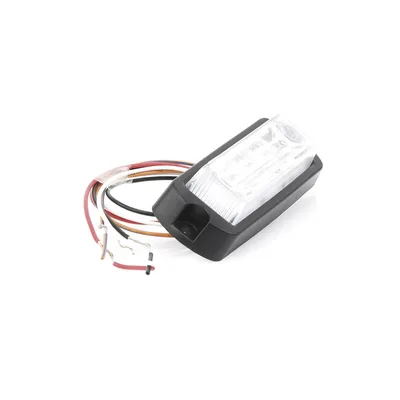 Luz Auxiliar Ultra Brillante / 8 LED Gen III Rojo/Azul / 25 Patrones / 10-30V DC / 4.72 x 1.83 x 0.94 pulgadas