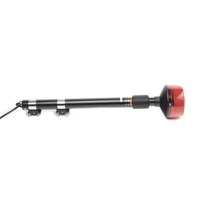 Luz Telescópica LED / 9 LED de 3W / 25 Patrones de Destello / 10-30 VCC / 3A Máx / 64-104 cm (2.1-3.4 ft) / Resistente a Vibraciones