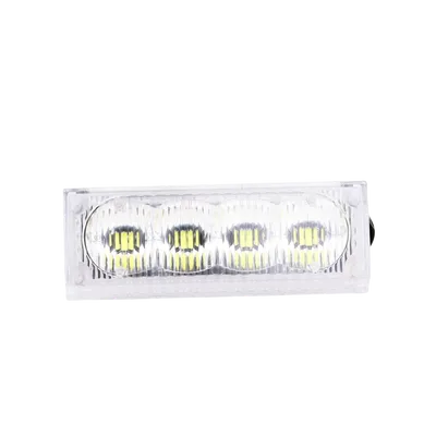 Módulo LED de Reemplazo / 4 LEDs Ámbar Alta Intensidad / Compatible Barras X67 / Exterior / Bajo Consumo