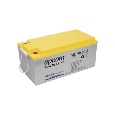 Batería GEL OPzV / 12 Vcc / 200 Ah / Ciclo Profundo / Descarga 500 A / 20 Años Flotación