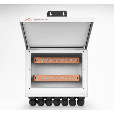 Caja de Distribución para Baterías en Paralelo / Hasta 6 Baterías / Corriente Máxima 300 A / 400 x 150 mm / Compatible con RES20010K, RES1005K, RLB10048MAX y Cualquier Banco de Baterías