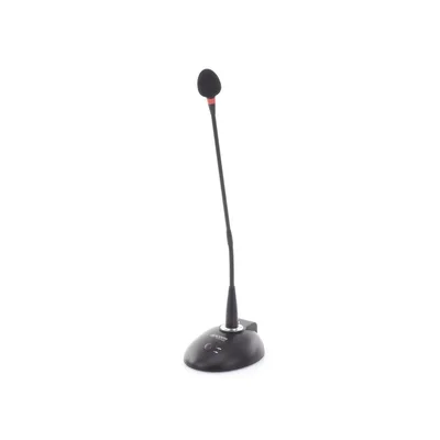 Micrófono de Escritorio Cuello de Ganso / Condensador Cardioide / Phantom +48V / Salida XLR Balanceada / Cable 8 m (26.2 ft)