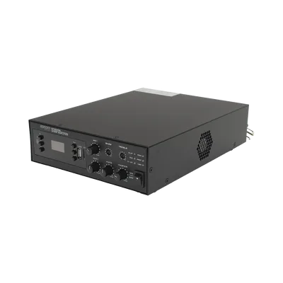 Amplificador Digital Mini MP3 / 240W / Bluetooth / FM Radio / Entrada XLR Phantom 48V / Salida 100V / 4-16 Ohms