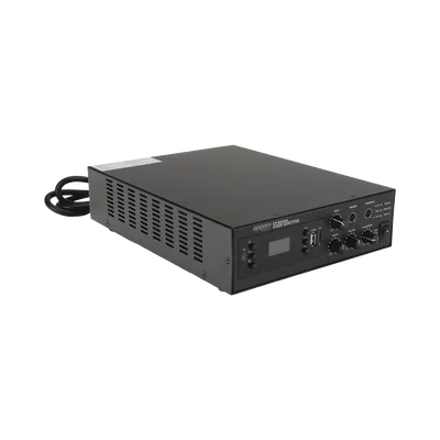 Amplificador Digital Mini MP3 / 240W / Bluetooth / FM Radio / Entrada XLR Phantom 48V / Salida 100V / 4-16 Ohms
