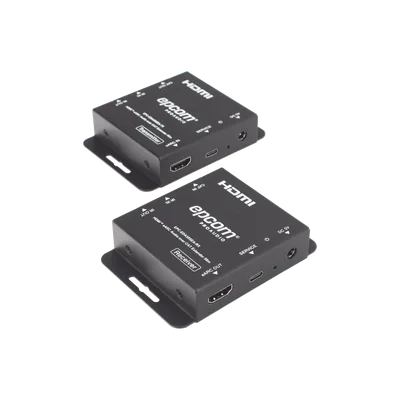 Extensor Audio HDMI eARC / 50 m (164 ft) / CAT5e/6 / Dolby Atmos / DTS-HD / IR Bidireccional / CEC Passthrough / Carcasa Metálica