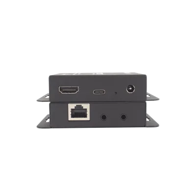 Extensor Audio HDMI eARC / 50 m (164 ft) / CAT5e/6 / Dolby Atmos / DTS-HD / IR Bidireccional / CEC Passthrough / Carcasa Metálica