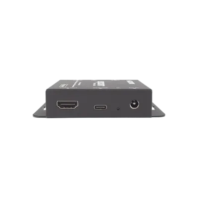 Extensor Audio HDMI eARC / 50 m (164 ft) / CAT5e/6 / Dolby Atmos / DTS-HD / IR Bidireccional / CEC Passthrough / Carcasa Metálica