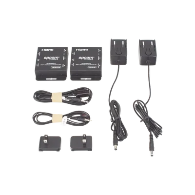 Extensor Audio HDMI eARC / 50 m (164 ft) / CAT5e/6 / Dolby Atmos / DTS-HD / IR Bidireccional / CEC Passthrough / Carcasa Metálica