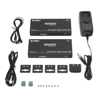Extensor HDMI / 4K2K@60Hz / HDR 4:4:4 / HDBaseT / 120m-150m / Audio L/R / HDCP 2.2 / IR Bidireccional