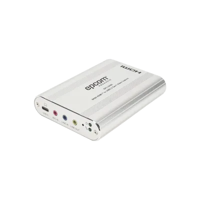 Tarjeta de Captura HDMI / 8K@60Hz / 4K2K@144Hz / USB 3.2 Gen 1 / Ancho de Banda 48 Gbps / Mezcla de Audio / Aluminio