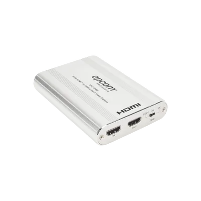 Tarjeta de Captura HDMI / 8K@60Hz / 4K2K@144Hz / USB 3.2 Gen 1 / Ancho de Banda 48 Gbps / Mezcla de Audio / Aluminio