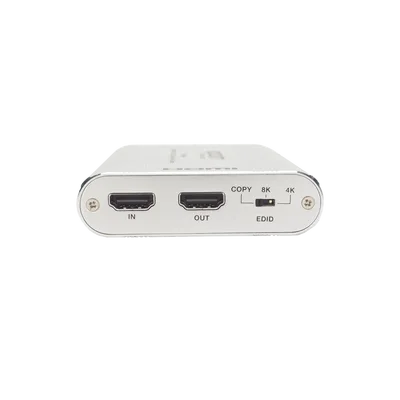 Tarjeta de Captura HDMI / 8K@60Hz / 4K2K@144Hz / USB 3.2 Gen 1 / Ancho de Banda 48 Gbps / Mezcla de Audio / Aluminio