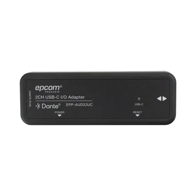 Extensor de Audio y Video / Dante® 2CH / USB-C I/O / HDMI 4K@30Hz / 100 m (328 ft) / PoE / Latencia 1-5 ms / ESD ±8 kV